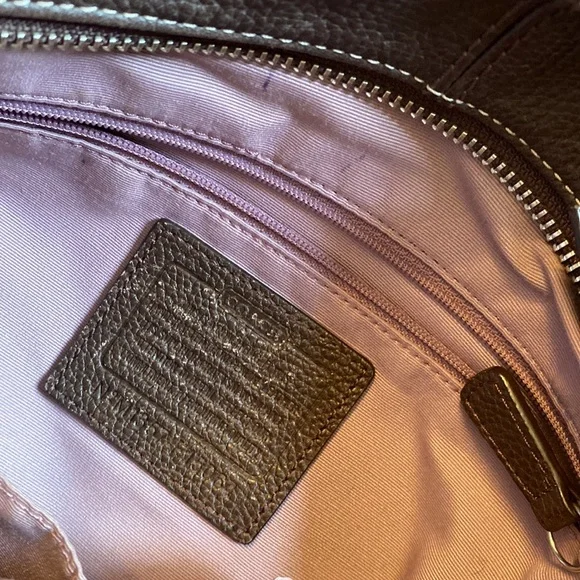 Coach Leather Bag with Adjustable Strap - Picture 10 of 13